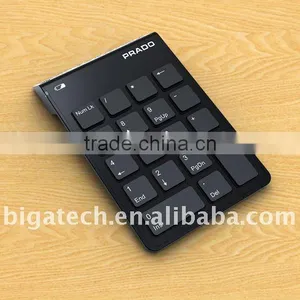 Latest 2.4G Mini Wireless Computer Keyboard Numeric Keypad thumbnail-4