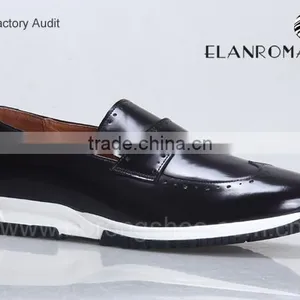 New Mens Casual Leather Shoes Pure Leather Shoes Wholesale Cheap Price thumbnail-2