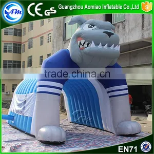 Used Inflatable Tent Inflatable Bulldog Tunnel for Rental thumbnail-1