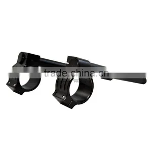 BJ-COHB-051 Wholesale 51mm CNC Billet Alloy Motorcycle Handlebar Clip On For Aprilia Mille R/RSVR thumbnail-4