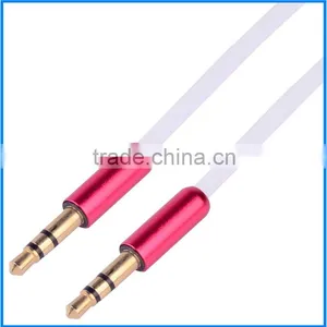 AUX Cable Gold Plated Audio I/O Wire Stereo Panel Mount Cable for PC, Car Audio, Audio Equipment thumbnail-1