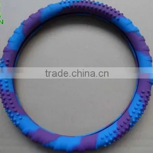 Interior Car Accessary Anti Slip Silicone Steering Wheel Cover thumbnail-2