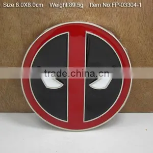 New Fashion Silver Plate Die Cast Custom Belt Buckle thumbnail-6