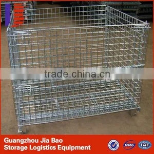 Warehouse Foldable And High Quality Metal Storage Cage thumbnail-1