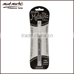Silver 0.5mm Metallic Liner Art Set thumbnail-1
