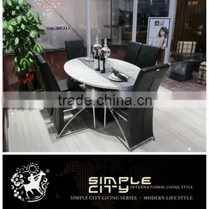 2014 Fashion Round Marble Coffee Table and Round Marble Dining Table thumbnail-3
