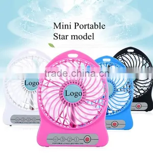 Colorful Mini Portable Fan , Fasion Portable Rechargeable Fan,DC 5V Silence Usb Mini Fan thumbnail-3