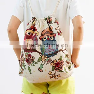 2016 New Fashion Cotton Yarn Jacquard Reusable Shopping Bag thumbnail-3