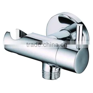 Brass Shower Valve With Holder, Chrome Finsih and Wall Mounted thumbnail-1