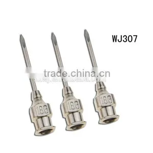 WJ307 Stainless Steel Veterinary Syringe Needle thumbnail-6