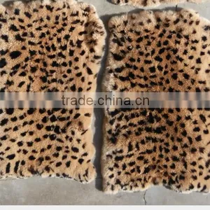 Leopard-print Rabbit Skin Plate thumbnail-1
