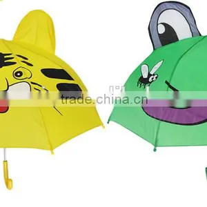 2015 Muni Children Cartoon Animal Shape Cheap Fashion Kids Umbrella With Two Ears Wholesale thumbnail-3