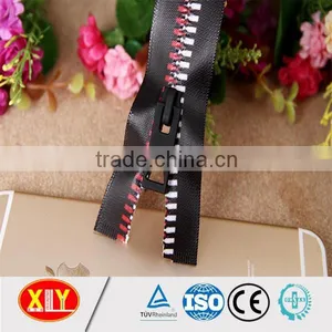 High Quality Custom Length Autolock Slider Nylon Waterproof Zipper thumbnail-1