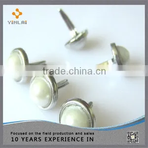 Fashion Pearl Embellish Brads thumbnail-1
