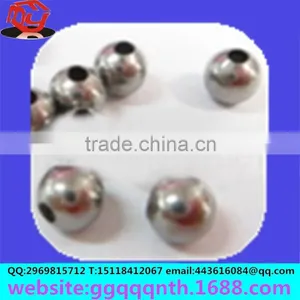 Metal Craft Lathe Solid Hollow Drilled Half Hole Copper Bead Ball thumbnail-5