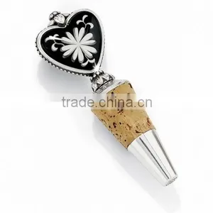 Wholesale Customized Heart Sharp Wine Stopper thumbnail-4