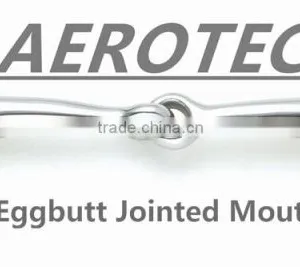 Horse Equipment Equestrian Eggbutt Jointed Mouth Horse Bits thumbnail-1