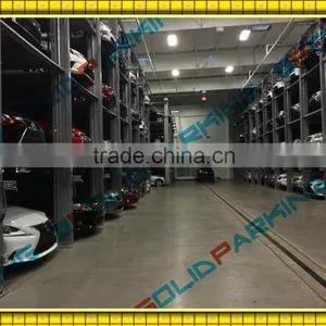 Multi-level Hydraulic Driven Dynamic Key Switch Position Locks Automatic Smart Car Parking Lift thumbnail-1