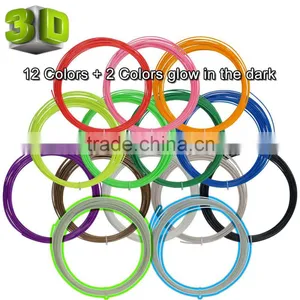 ABS Filament 1.75mm Multi Colors Sample for 3D Printer & 3D Printing Pen MakerBot/RepRap/UP/Mendel thumbnail-2