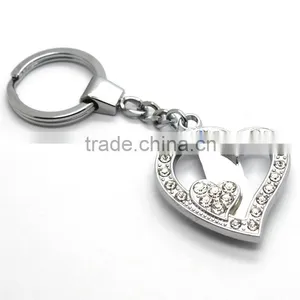Heart Cute Metal Clip Pendant Keychain thumbnail-1