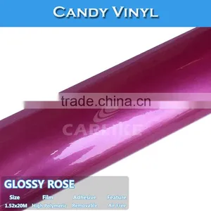 Hot Sell CARLIKE Brand Matt And Glossy Candy Car Wrap Film thumbnail-1