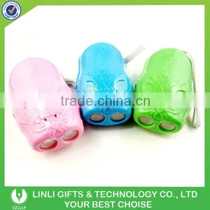 2 Led Dragon Plastic Cheap Rechargeable Flashlight thumbnail-1