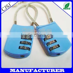Luggage & Travel Bags Security Luggage Wire Cable Lock Retractable thumbnail-1
