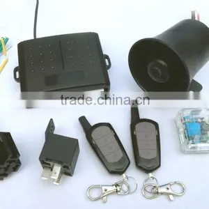 Hopping Code 1 Way Car Alarm, Universal Central Door Lock, Emergency Calls, External Shock Sensor(OW360) thumbnail-1