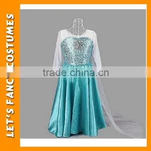 Wholesale Fashion Girls' Dress Elsa Costume Frozen Elsa Dress PGCC-1412 thumbnail-6