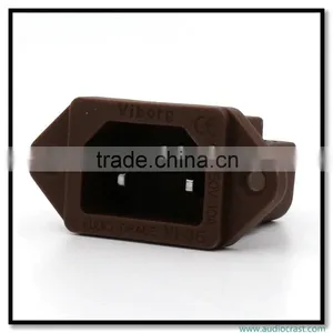 OEM Pure Copper Power Socket Rhodium Plated Power PLUG thumbnail-1