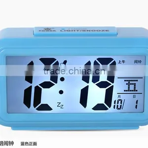Colorful Case Alarm Clock With Large Number Digital Clock thumbnail-1