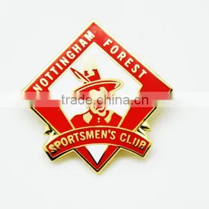 Promotion Cheap Metal Badge Sportsmen's Clup thumbnail-1
