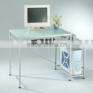 Glass Computer Desk thumbnail-1