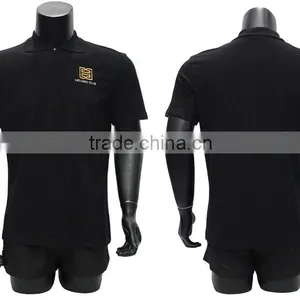 Pique 100% Cotton Custom Polo Shirts With Embroidery Logo thumbnail-2