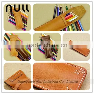 Wholesale Men's Gift Item Genuine Leather Pen and Pencil Holder thumbnail-1