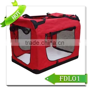 Luxury Fabric Pet Crate Dog Bag Carrier thumbnail-5