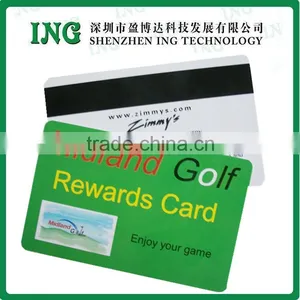 Manufacturer Blank White Plastic Magnetic Stripe Card thumbnail-2