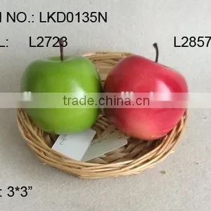 New Decorative High-simulation Foam Artificial Apple for Sale thumbnail-2