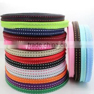 High Quality Wholesale Stitched Packing Petersham Grosgrain Ribbon thumbnail-1