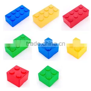 Multi-function Novelty Design Building Blocks Toy Storage Box Plastic thumbnail-4