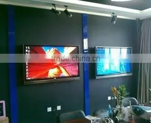 57 Inch Wall Hanging Windows System Touch Screen LCD Advertising Player thumbnail-3