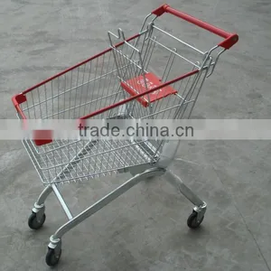 Galvanize Supermarket Shopping Cart / Shopping Trolley 80L thumbnail-2
