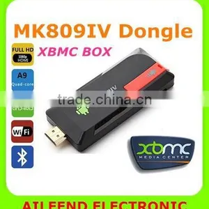 MK809IV Quad Core RK3188 TV Box,Android 4.4.2 Kitkat 2GB 8GB Bluetooth Android TV Stick thumbnail-1