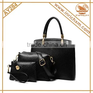 High-end European and American Fashion Handbags Handbag 2016 New 3pcs Bag Set thumbnail-2