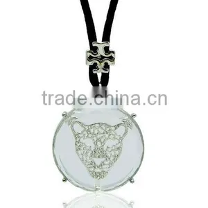 18K Gold Plating Necklace & Crystal Cat-eyes Stone China Jewelry LN057-2 thumbnail-1