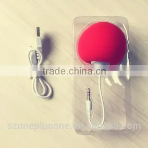 Mini Portable Speaker Ballon Speaker for IPhone/Samsung With Soft Sponge thumbnail-4