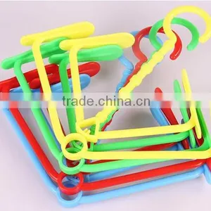 Space-saving Hook Hanger Clothes Shoes Organizer Magic Clothing Rack Portable Folding thumbnail-1