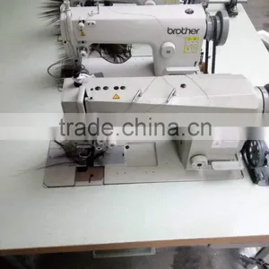 Brother 111-3 Single Needle and Brother 842 Double Needles Lockstitch Hair Making Wig Machines thumbnail-5