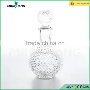 530ml Liquor Glass Bottle With Glass Cap thumbnail-4