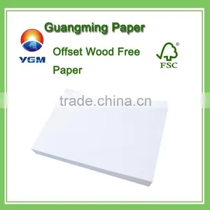 White Offset Paper Woodfree Offset Paper Copy Paper thumbnail-1